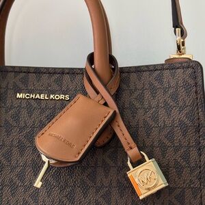 Michael Kors Brown Monogram Handbag